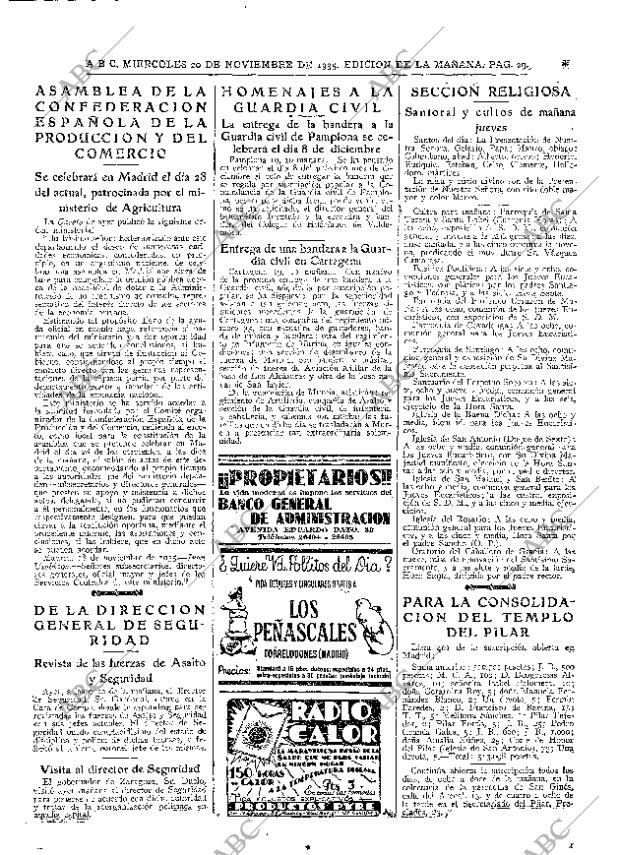 ABC MADRID 20-11-1935 página 29