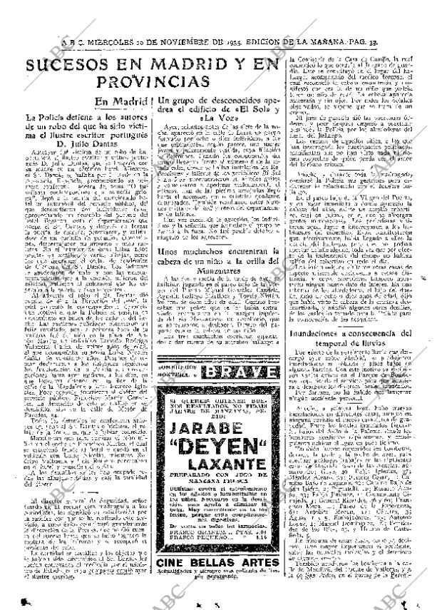 ABC MADRID 20-11-1935 página 39