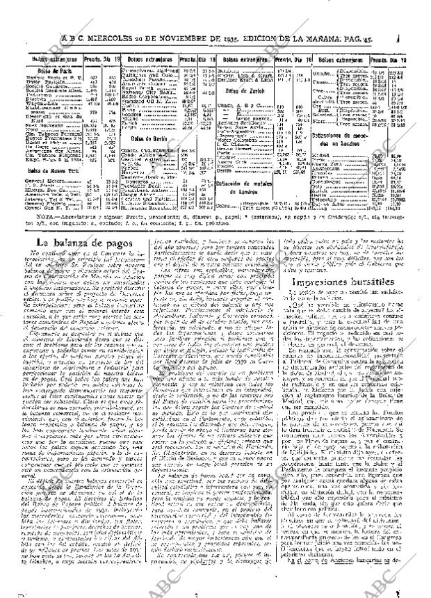 ABC MADRID 20-11-1935 página 45