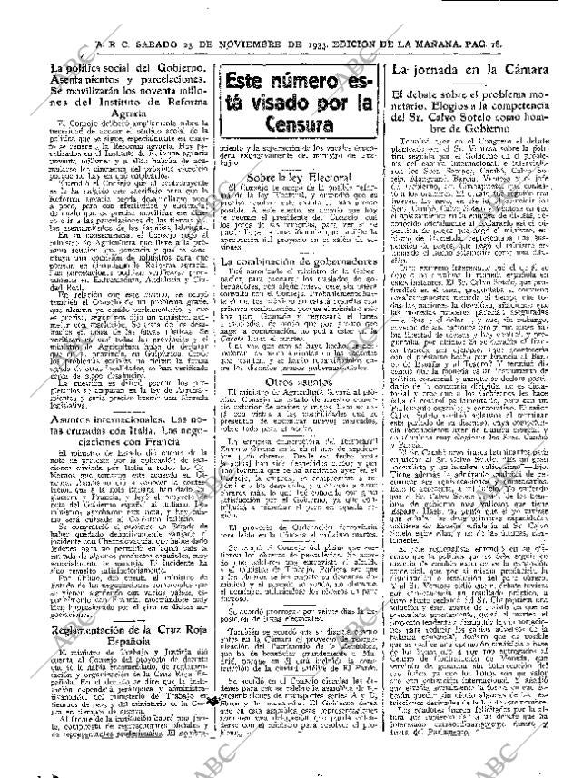 ABC MADRID 23-11-1935 página 18