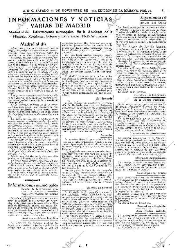 ABC MADRID 23-11-1935 página 41