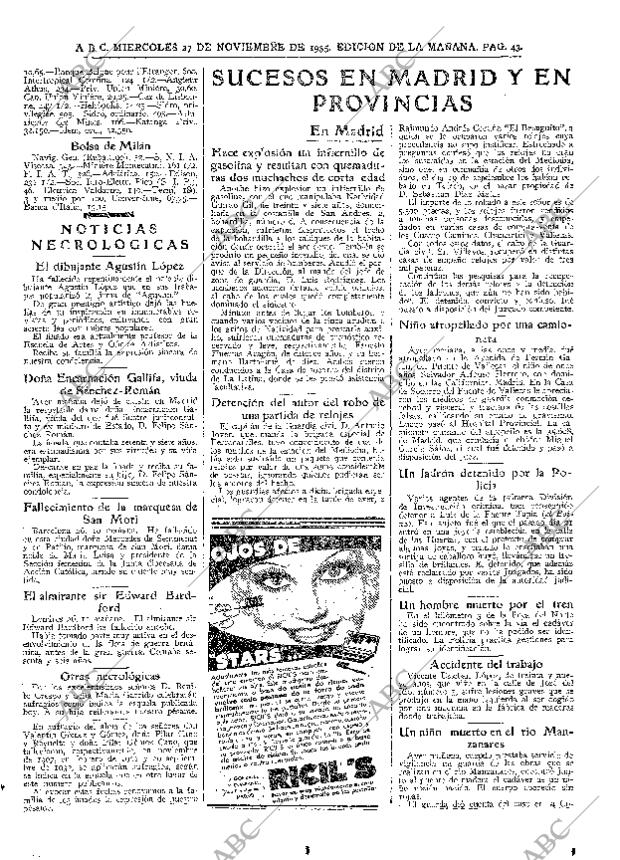 ABC MADRID 27-11-1935 página 43