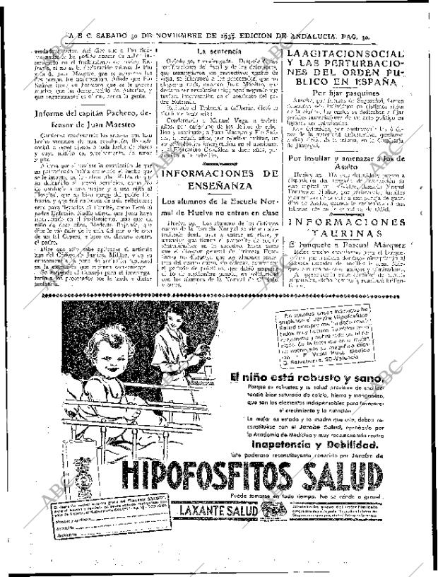 ABC SEVILLA 30-11-1935 página 30