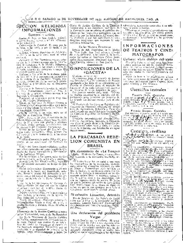ABC SEVILLA 30-11-1935 página 38
