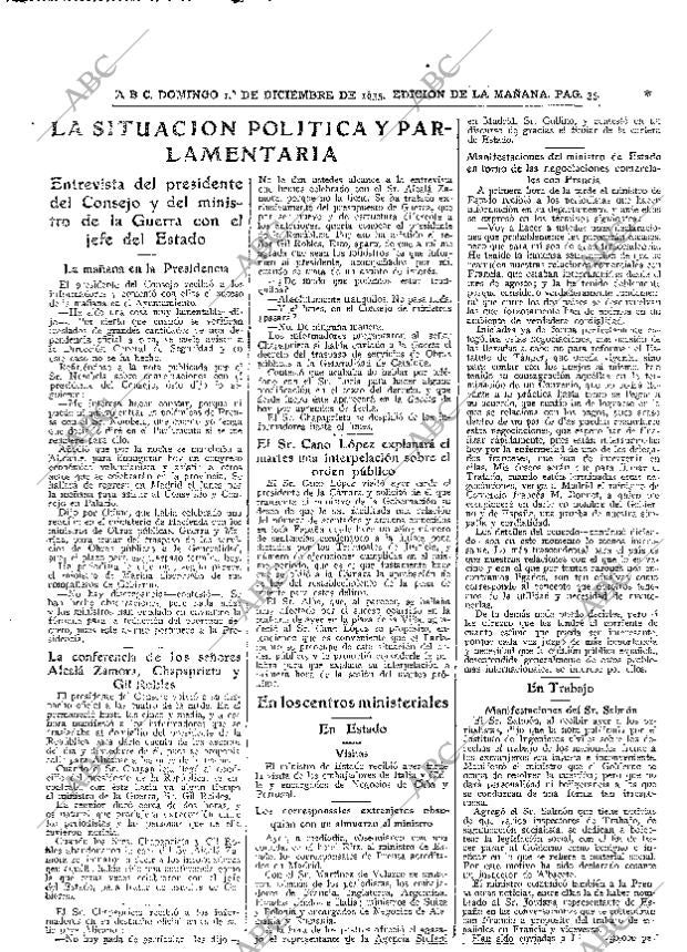 ABC MADRID 01-12-1935 página 35