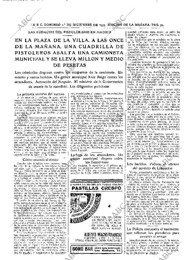 ABC MADRID 01-12-1935 página 39