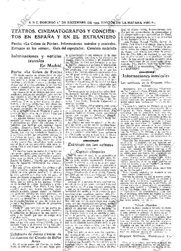 ABC MADRID 01-12-1935 página 61
