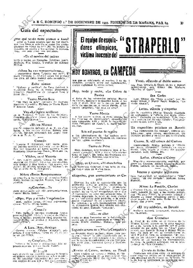 ABC MADRID 01-12-1935 página 63