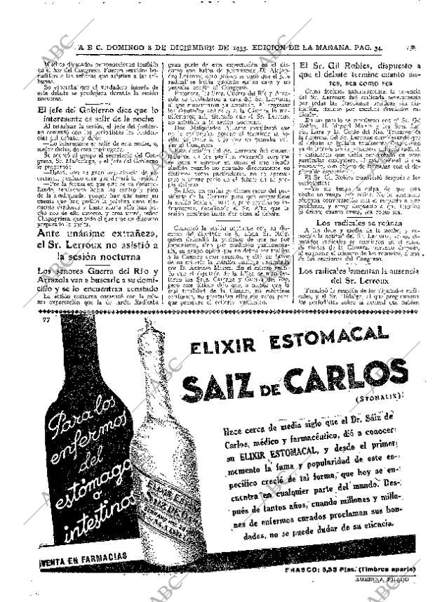 ABC MADRID 08-12-1935 página 34