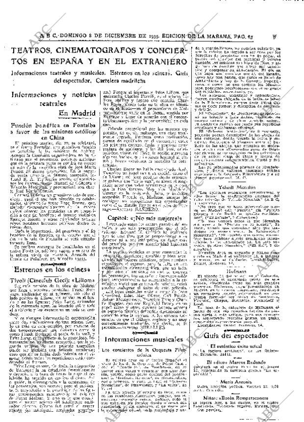 ABC MADRID 08-12-1935 página 63