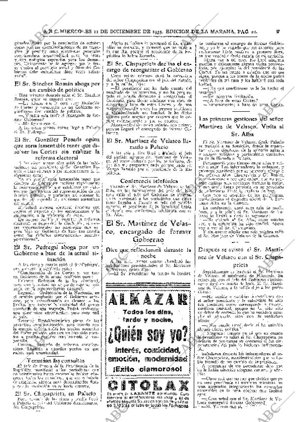 ABC MADRID 11-12-1935 página 21