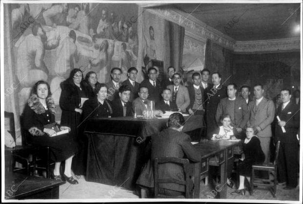 Inauguración de las Sesiones del Frenta nacional del Trabajo (frente obrero...