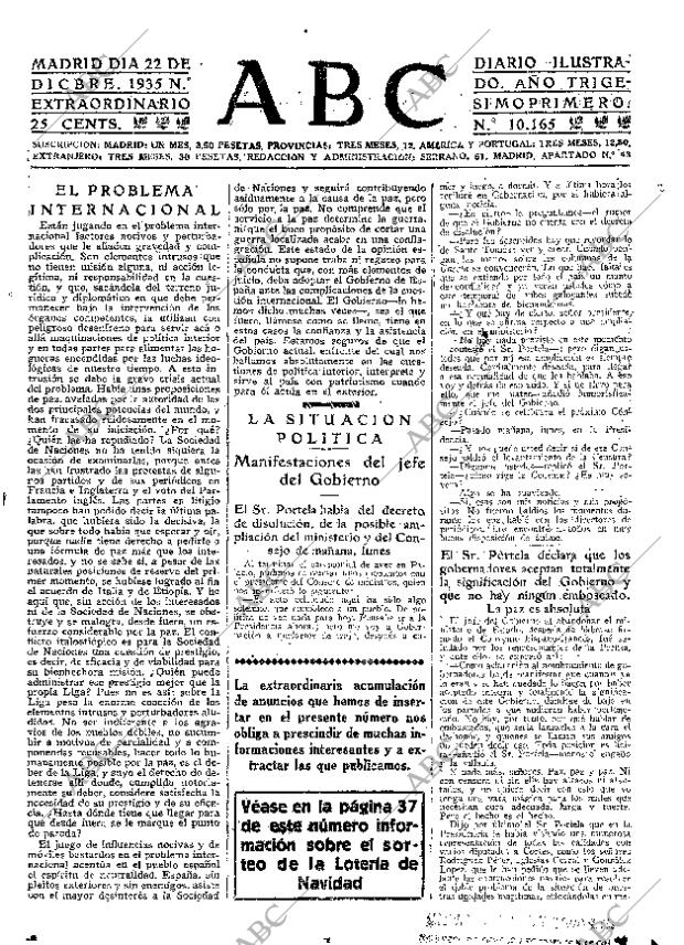 ABC MADRID 22-12-1935 página 21