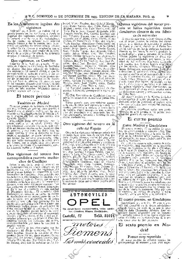 ABC MADRID 22-12-1935 página 33