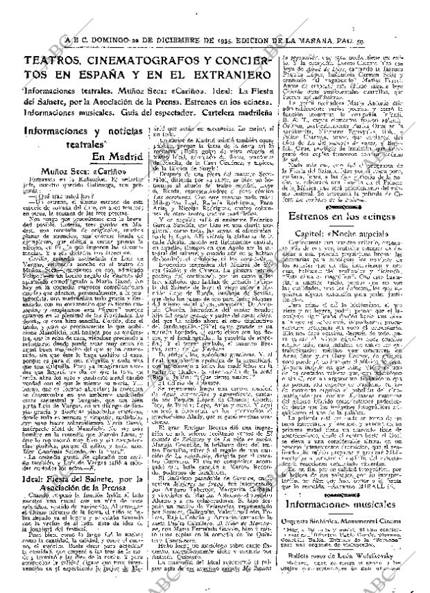 ABC MADRID 22-12-1935 página 49