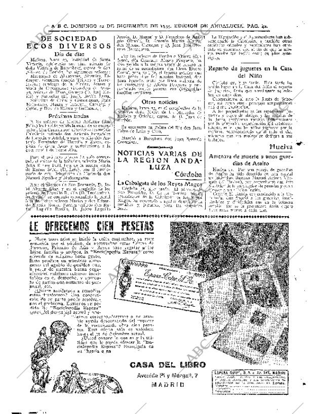 ABC SEVILLA 22-12-1935 página 40