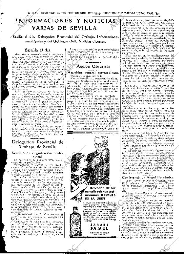 ABC SEVILLA 22-12-1935 página 45