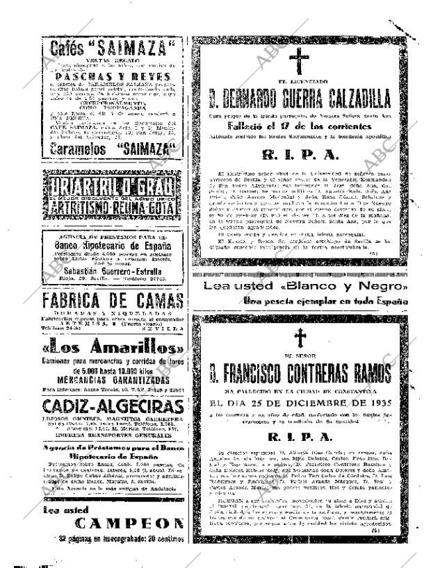 ABC SEVILLA 26-12-1935 página 34