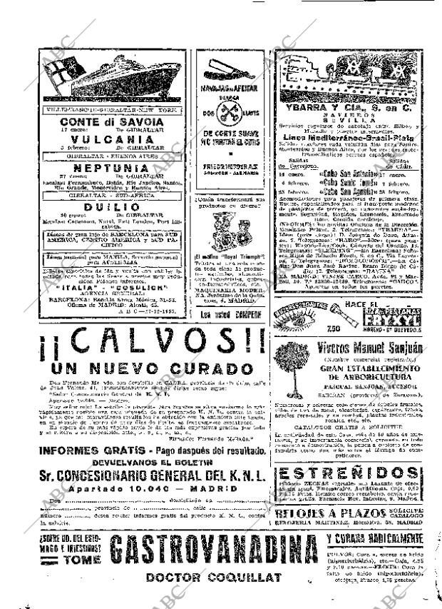 ABC MADRID 27-12-1935 página 16