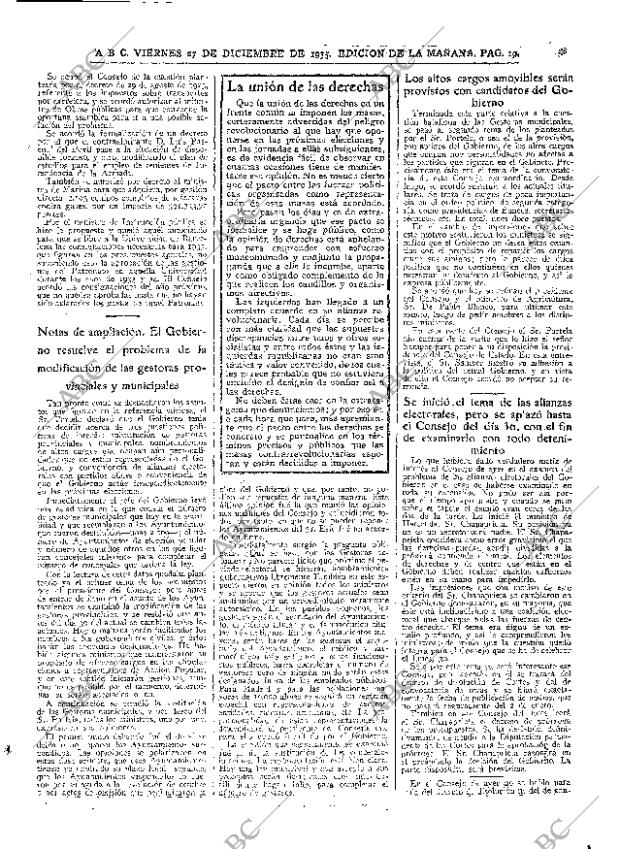 ABC MADRID 27-12-1935 página 19