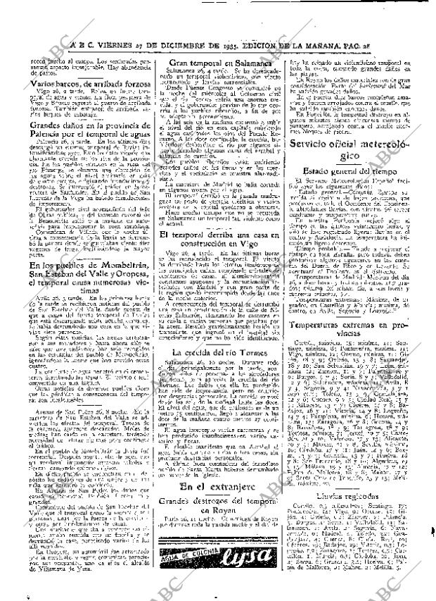ABC MADRID 27-12-1935 página 28