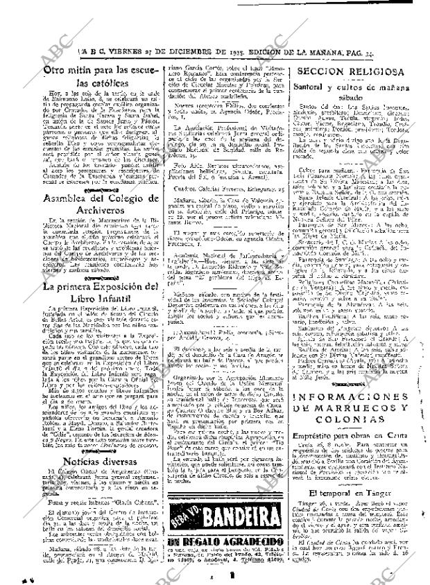 ABC MADRID 27-12-1935 página 34