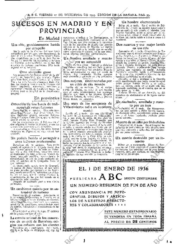 ABC MADRID 27-12-1935 página 35