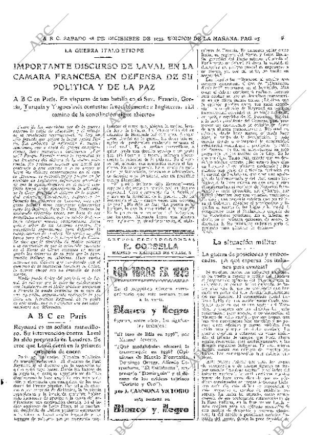 ABC MADRID 28-12-1935 página 25