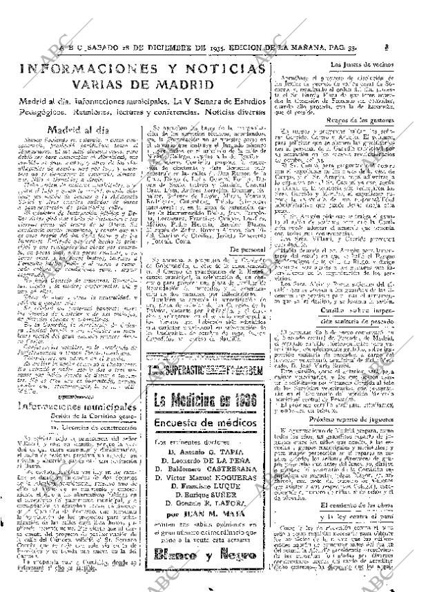 ABC MADRID 28-12-1935 página 33