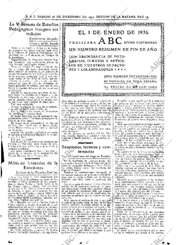 ABC MADRID 28-12-1935 página 35