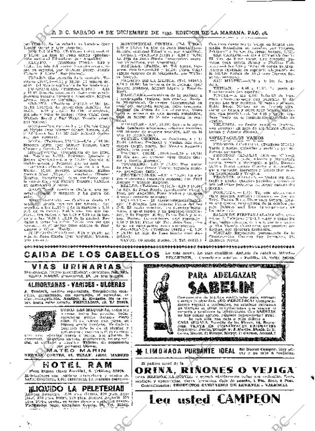 ABC MADRID 28-12-1935 página 46