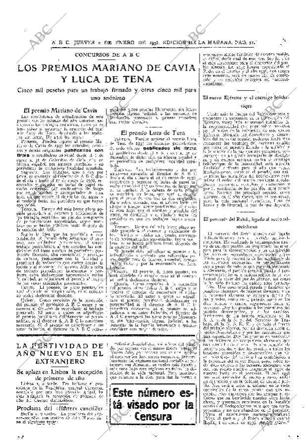 ABC MADRID 02-01-1936 página 23