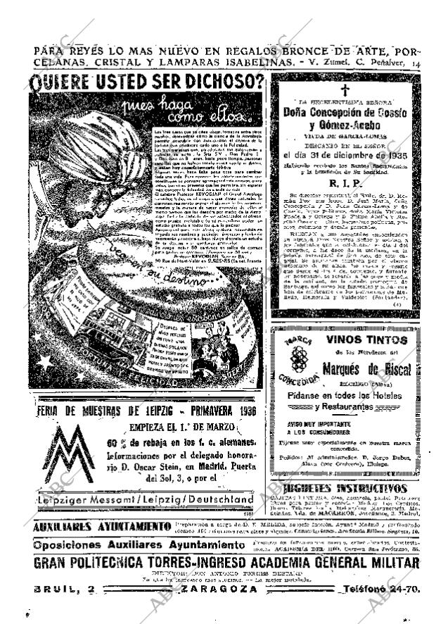 ABC MADRID 02-01-1936 página 50