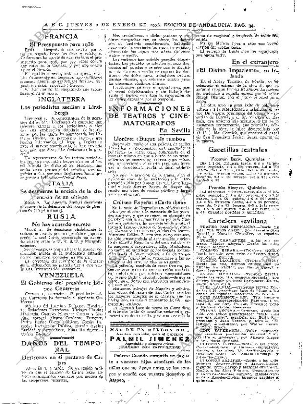ABC SEVILLA 02-01-1936 página 30