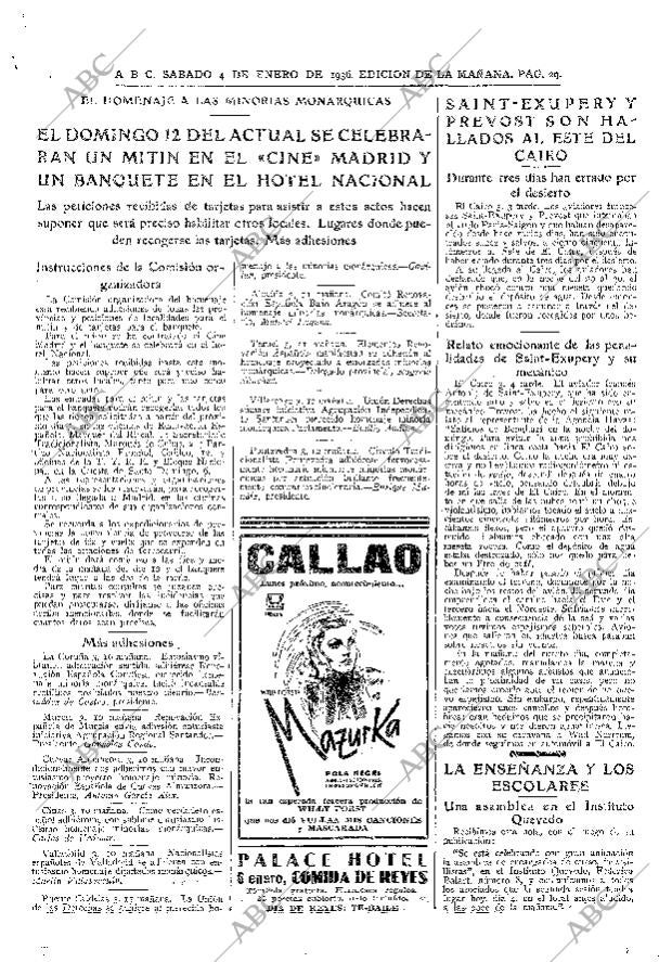 ABC MADRID 04-01-1936 página 29