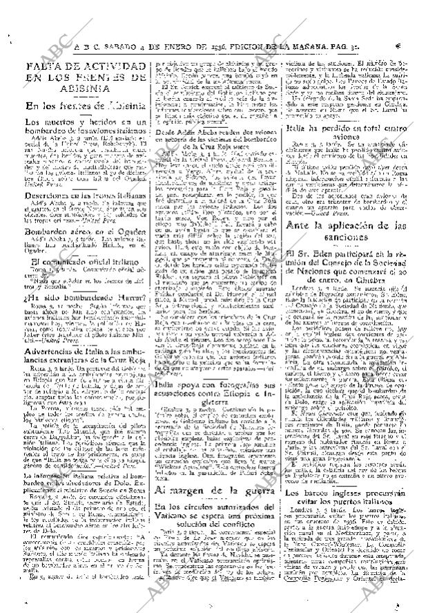 ABC MADRID 04-01-1936 página 31