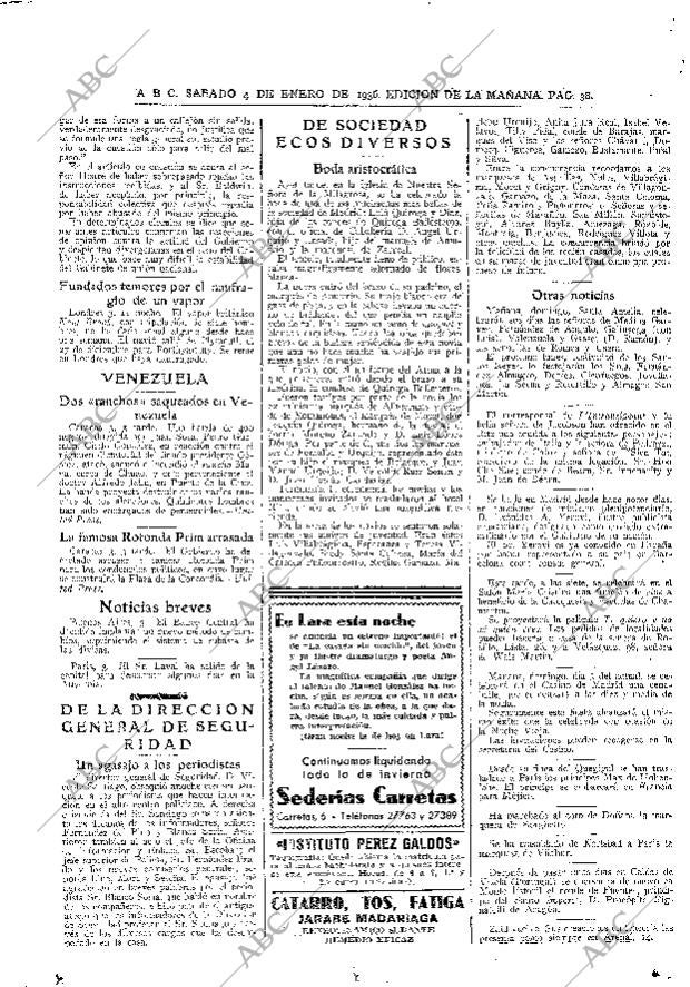 ABC MADRID 04-01-1936 página 38