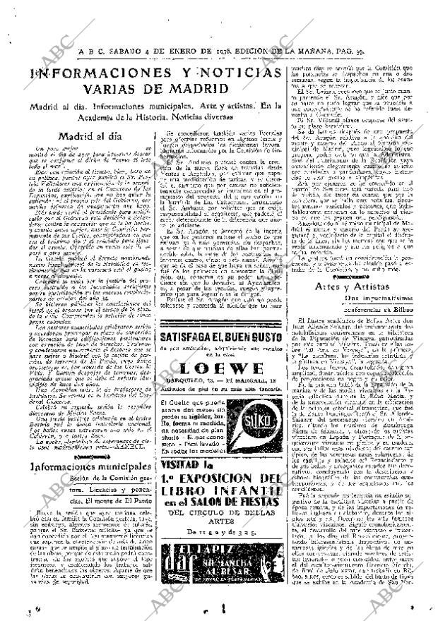 ABC MADRID 04-01-1936 página 39