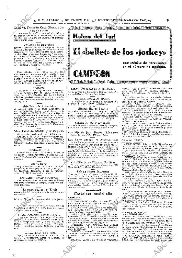 ABC MADRID 04-01-1936 página 49