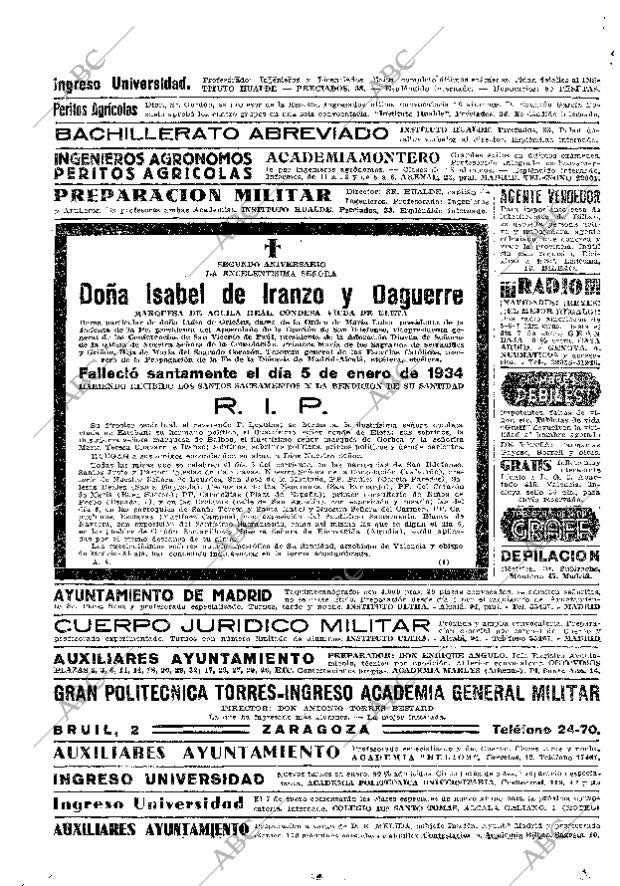 ABC MADRID 04-01-1936 página 58