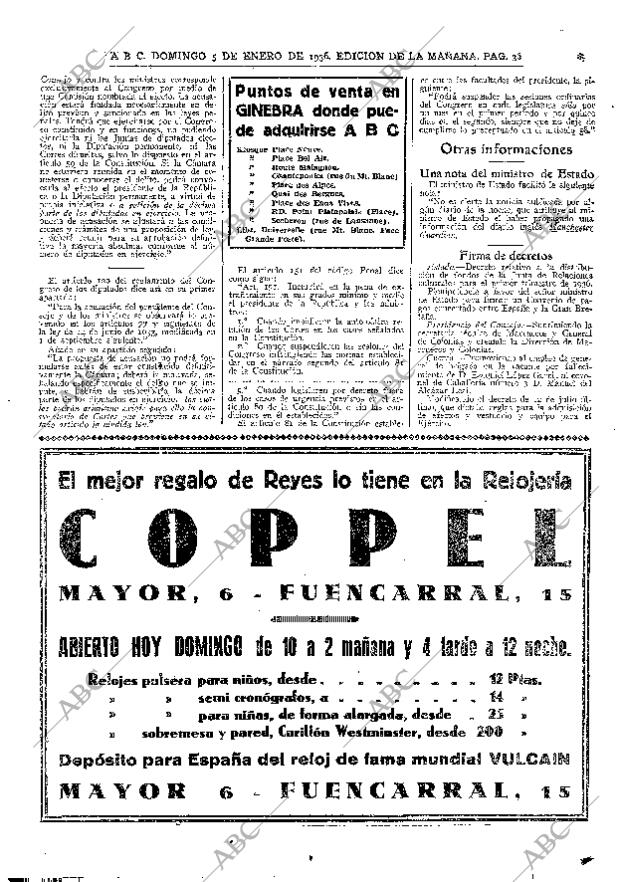 ABC MADRID 05-01-1936 página 36