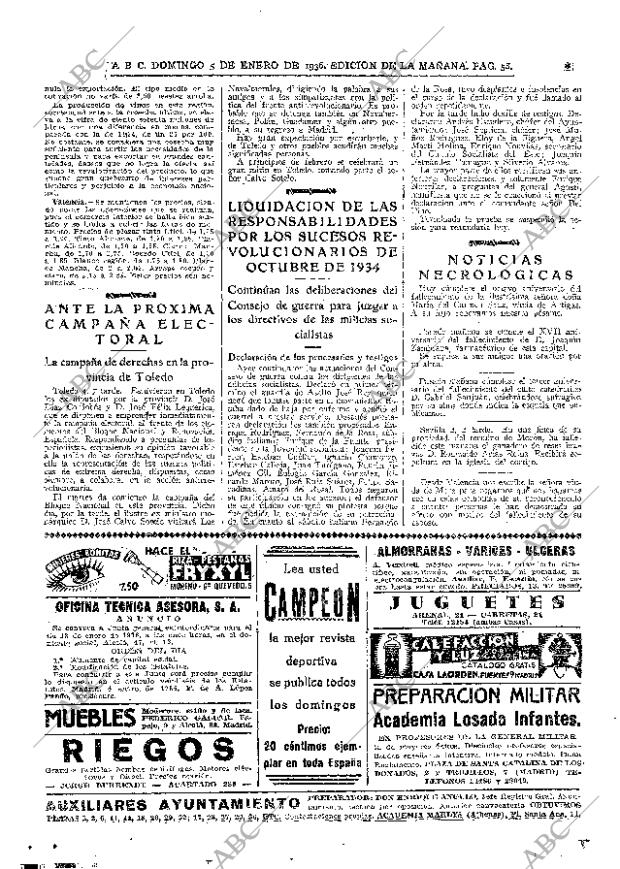 ABC MADRID 05-01-1936 página 58