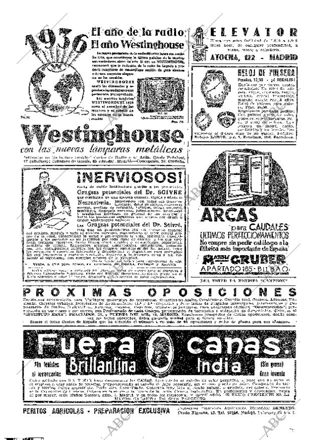 ABC MADRID 05-01-1936 página 64