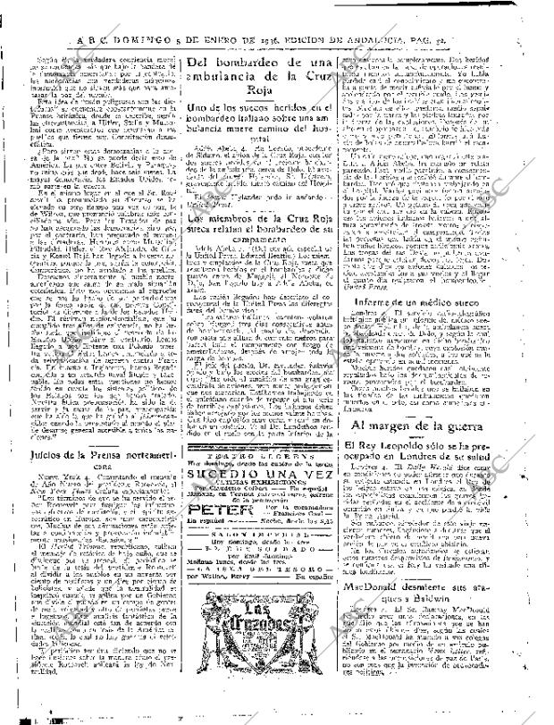 ABC SEVILLA 05-01-1936 página 28