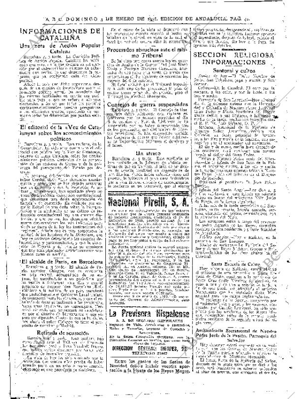 ABC SEVILLA 05-01-1936 página 38