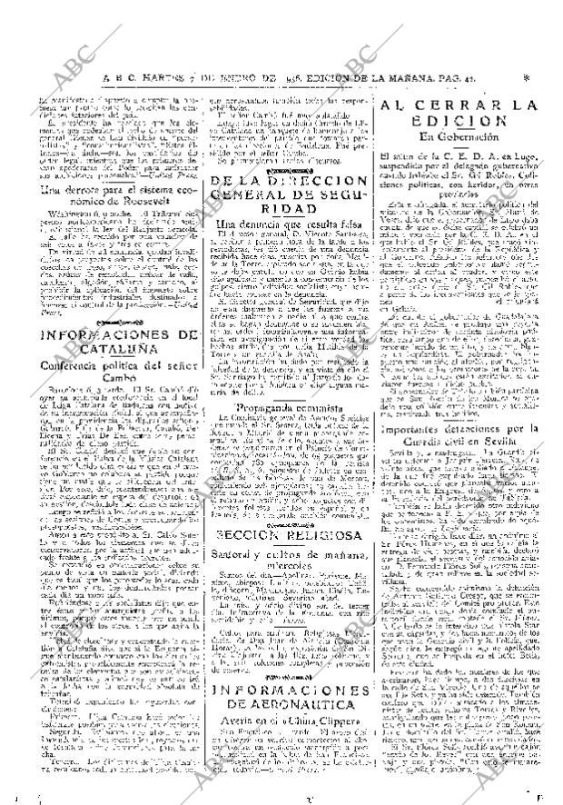 ABC MADRID 07-01-1936 página 42