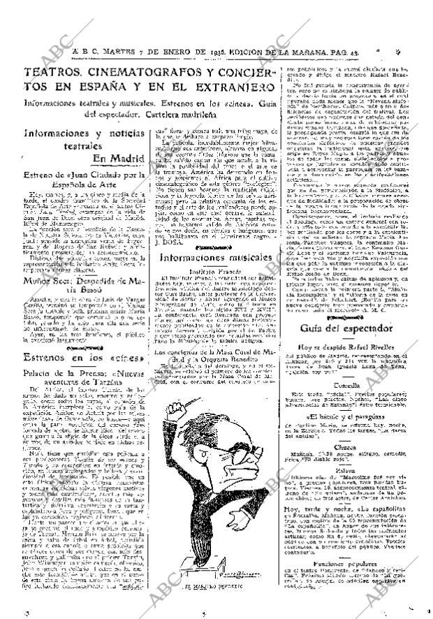 ABC MADRID 07-01-1936 página 43