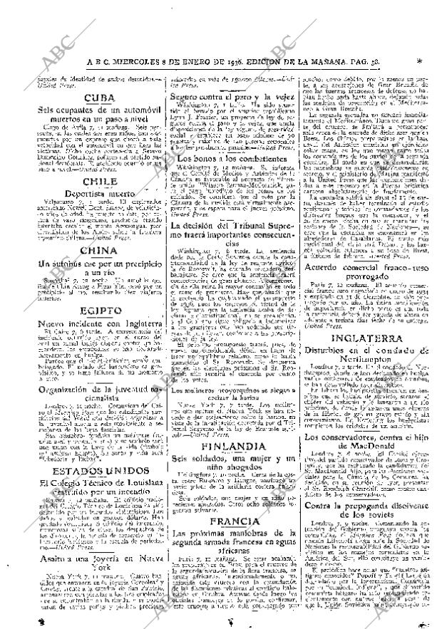 ABC MADRID 08-01-1936 página 38