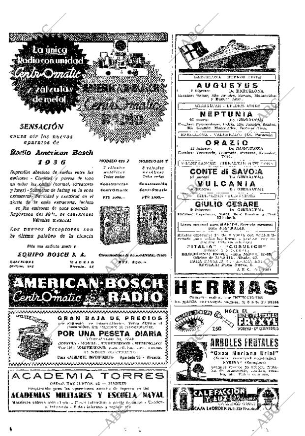 ABC MADRID 09-01-1936 página 2