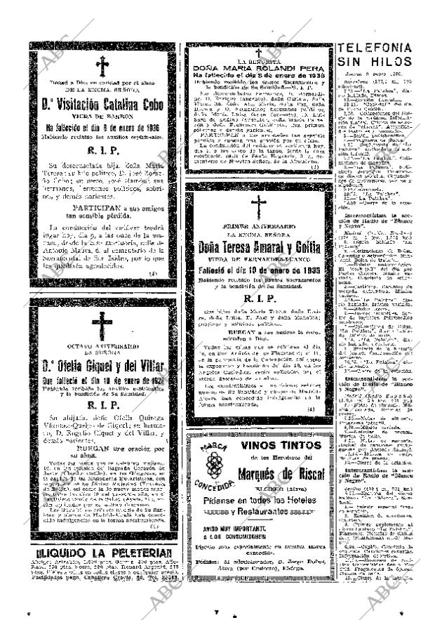 ABC MADRID 09-01-1936 página 54